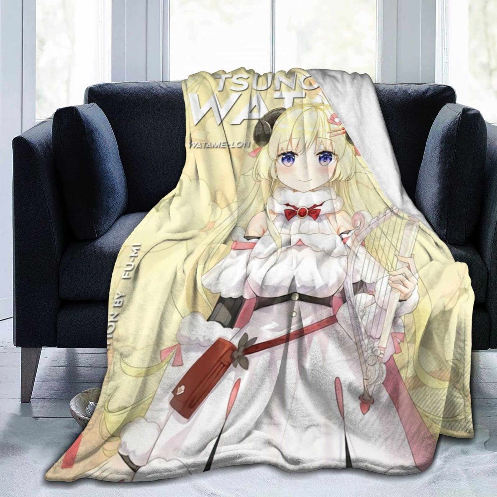 Amazon｜vtuber ホロライブ 角巻わため ブランケット タオル